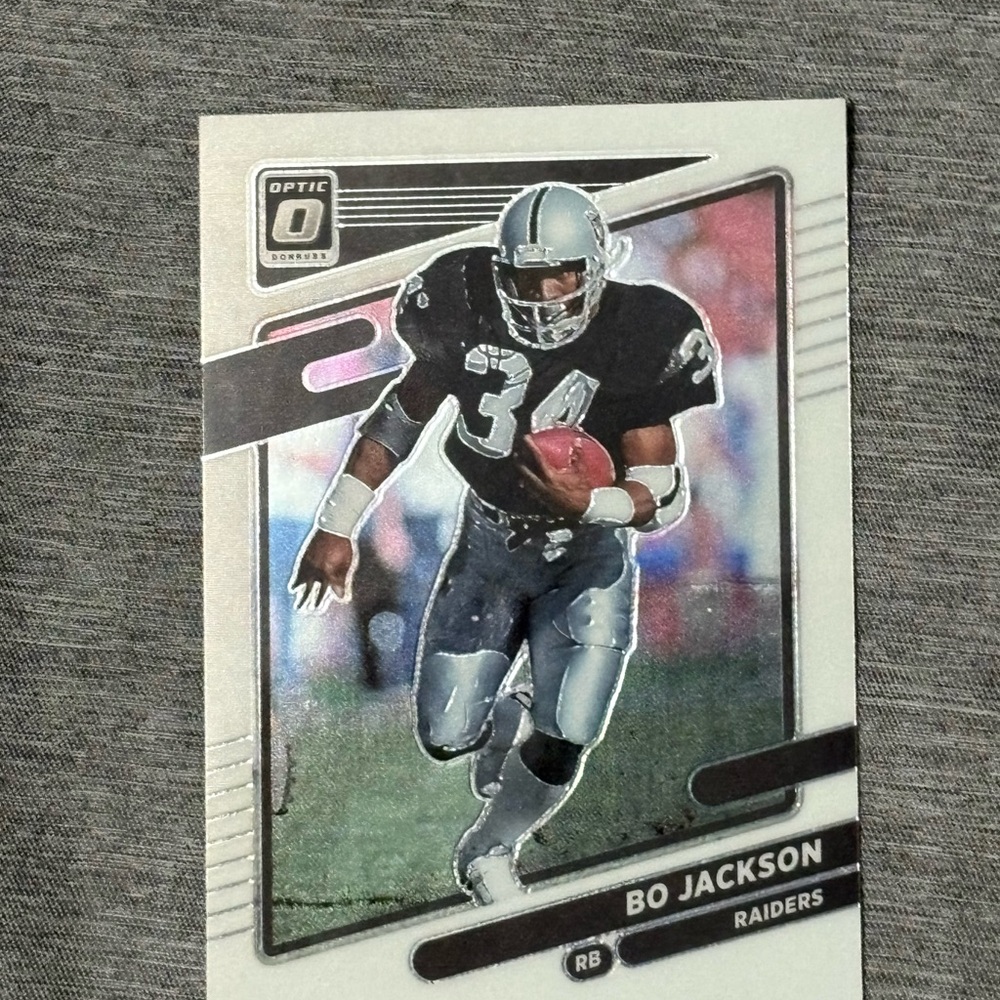 2/$6 Panini Optic Football Card - Bo Jackson - Oakland Raiders - 2021 - RB
